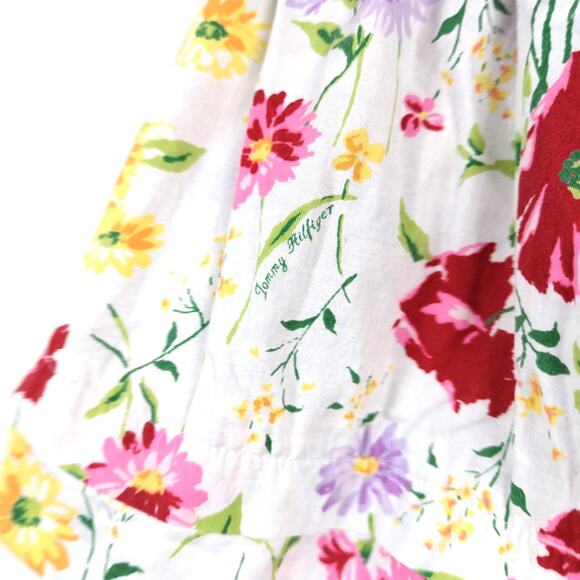 Vintage Tommy Hilfiger Dress Baby Girls Size 3-6m Floral Wildflower - Picture 4 of 6